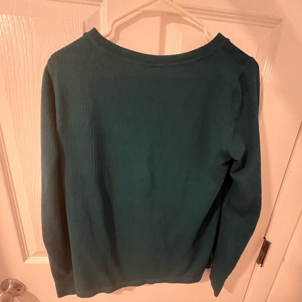 Green blouse